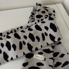 ◾️キッズマフラー アニマル柄 2個セットの画像