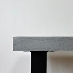 モールテックス ローテーブル｜コンクリート アイアン 台形脚 ローテーブル ベンチ 無機質の画像