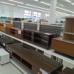 ★リユースのサカイ日立店★HJ8166 TV台 ブラウン H37×D35×W100 クリーニング済みの画像