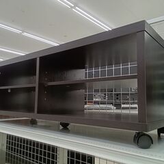 ★リユースのサカイ日立店★HJ8166 TV台 ブラウン H37×D35×W100 クリーニング済みの画像