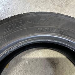 【取引中】トーヨー 155/70R13 夏タイヤ 4本セットの画像