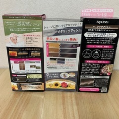 白髪染め3個セットの画像