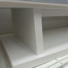 ★リユースのサカイ日立店★HJ8167 TV台 ホワイト H48.5×D46×W120 クリーニング済み の画像