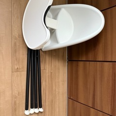 【廃盤】BabyBjörn ベビービョルン　ハイチェアの画像