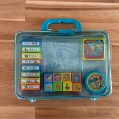 ポケモン、キティー、アンパンマンなどハンコいろいろの画像