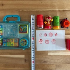 ポケモン、キティー、アンパンマンなどハンコいろいろの画像