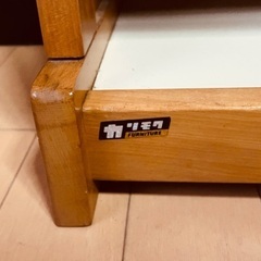 カリモク　スリッパ入れの画像