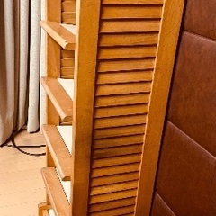 カリモク　スリッパ入れの画像