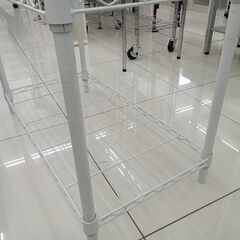 ★リユースのサカイ日立店★HJ8168 ラック ホワイト H174×D41×W81 クリーニング済みの画像