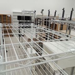 ★リユースのサカイ日立店★HJ8168 ラック ホワイト H174×D41×W81 クリーニング済みの画像