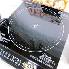 アイリスオーヤマ 卓上IHコンロ IHK-T31 ブラック 2013年製 IH調理器の画像