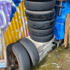 銅線コイル、マル鉄、てっちんホイル古タイヤの画像