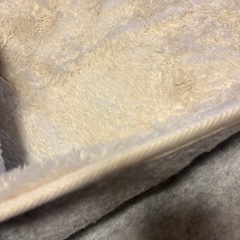 お取引中フワフワラグ178cm✖️178cm  アイボリー　の画像