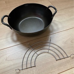 揚げ鍋　直径19センチの画像