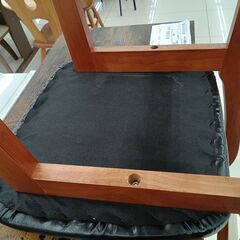 ★リユースのサカイ日立店★HJ8170 椅子 ブラウン H100×D45×W40 クリーニング済み の画像