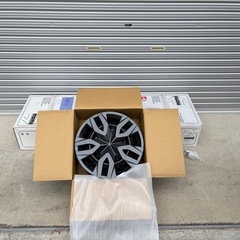 トヨタ 60系 プリウス 純正スチールホイール 17インチ 6.5J +40 5H/114.3 4本 新車外しの画像