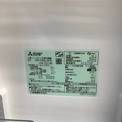 MITSUBISHIの６ドア冷蔵庫のご紹介ですの画像