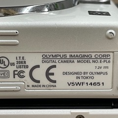 ◇ドリーム尼崎1号館◇【ジモティー割引対象商品】OLYMPUS PEN Lite ミラーレスカメラ E-PL6の画像
