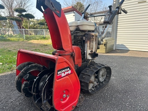 HONDA HS50 スノーラ 除雪機 整備前提 決まりました 除雪機 ホンダ スノーラ HS50 実働 整備前提 (日本人