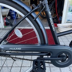 カイトのシティー　26インチ　黒　ほぼ新車の画像