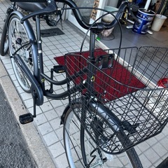 カイトのシティー　26インチ　黒　ほぼ新車の画像