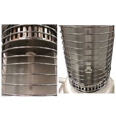 25R438 ジ4 ランタン型ハロゲンヒーター AMH-386 APLX INTL 中古品の画像