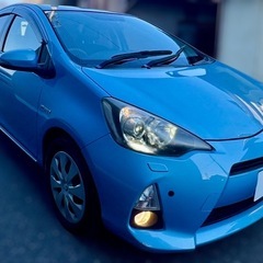 【トヨタ】アクア★車検有:R9年3月★ETCナビ★バックカメラ★プッシュスタートの画像