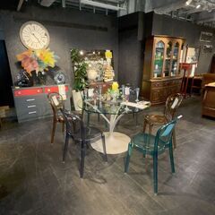 【ｶﾘｶﾞﾘｽ/calligaris】ｶﾞﾗｽﾃｰﾌﾞﾙ(No:1272463)の画像