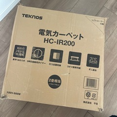 ホットカーペット　2畳用の画像