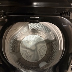 TWINBIRD(ツインバード) 全自動洗濯機 5.5kg WM-ED55B ブラックの画像