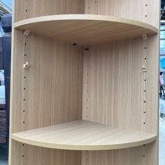 コーナーの棚 カラーボックスの画像