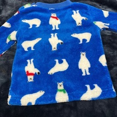 【エメフィール】ホッキョクグマ柄フリーストップス【110】の画像