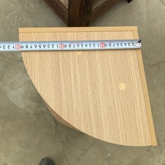 コーナーの棚 カラーボックスの画像