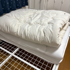 収納しやすい抗菌防臭敷布団＊セミダブルの画像