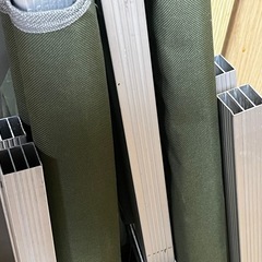 アルミキャンピングベット 折り畳み式 キャンプ アウトドア レジャー ベッド ベンチの画像