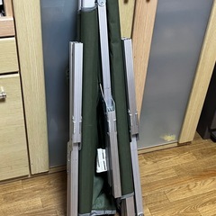 アルミキャンピングベット 折り畳み式 キャンプ アウトドア レジャー ベッド ベンチの画像