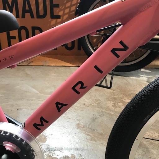 【新品】MARINE BIKES DONKY JR18  18インチ マットピンク 軽量 子ども車 子供用自転車 キッズバイク