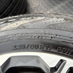 スバル純正ホイール、タイヤセットの画像