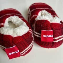 美品　ホカロン　キッズ　ルームシューズの画像
