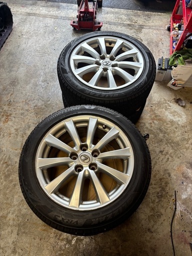 レクサスGS純正　VRX3 225/50/17 4本