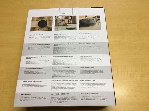 OJM0024Y　VACTIDY ロボット掃除機 Nimble T6　２０２３年制 ・外寸 　幅：約30.6cm 高さ：約7.34cm