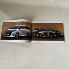 TOYOTA ALPHARD トヨタ アルファード 本体 アクセサリー ＆ オーディオ・ビジュアル & カスタマイズ カタログ 2冊セット 未使用自宅保管品の画像