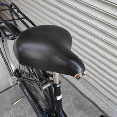 ステンレスハンドルのオートライト　26インチ自転車の画像