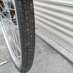 ステンレスハンドルのオートライト　26インチ自転車の画像