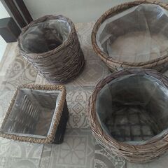 花かごセット(6個セット)の画像