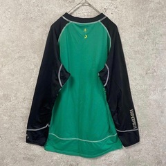 LUZeSOMBRAロングTシャツ　緑×黒の画像