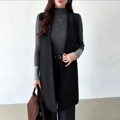 ◾️レディース ジレ ベスト フォーマル Mサイズの画像