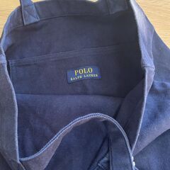 ポロ ラルフローレン トートバッグ ネイビーの画像