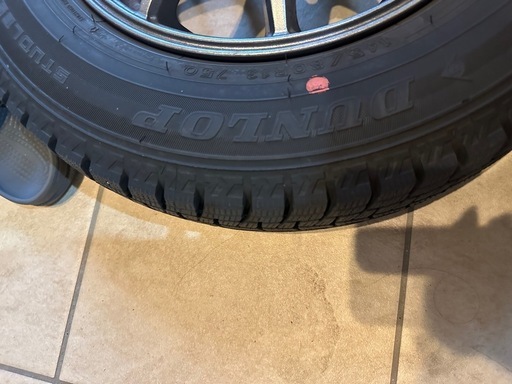 DUNLOP スタッドレスタイヤ 13インチ ホイールセット