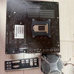 取引中　
マザーボード　CPU メモリ2枚　CPUクーラー セットの画像